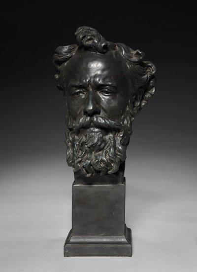 Chef för Alphonse Legros av Jules Dalou