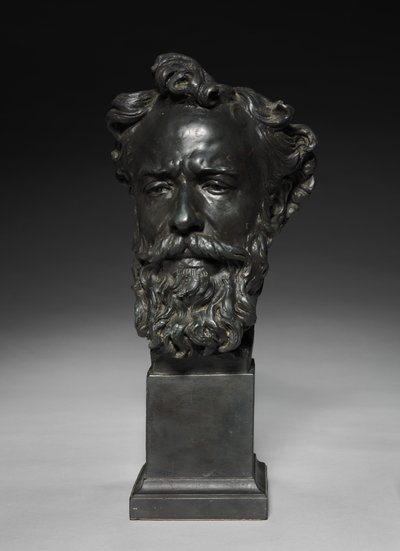 Chef för Alphonse Legros, ca. 1876. av Jules Dalou