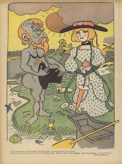 Illustration för Le Rire av Jules Depaquit
