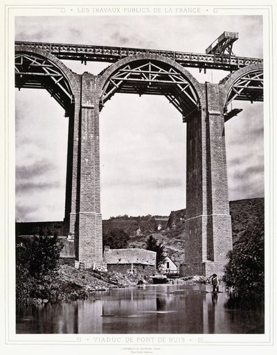 Viadukten av Pont de Buis, ca 1876-1883 av Jules Duclos