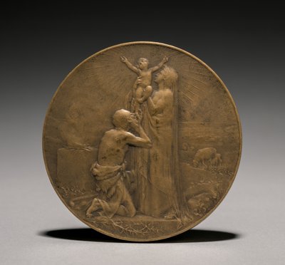 Medalj, 1800-tal. av Jules Dupré