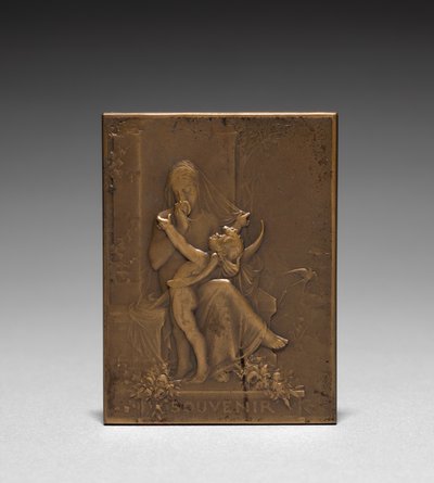 Medaljong framsida. av Jules Dupré