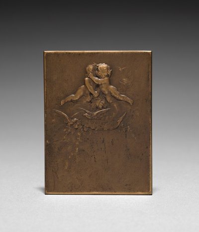 Medaljong omvänd. av Jules Dupré