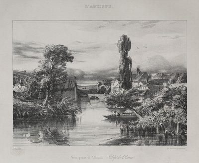 Utsikt nära Alençon av Jules Dupré