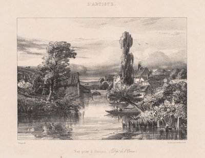 Vy tagen vid Alençon Vy tagen vid Alençon, 1839. av Jules Dupré