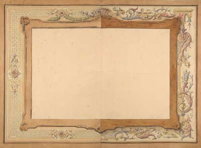 Design för tak, andra hälften av 1800-talet. Skapare: Jules-Edmond-Charles Lachaise, Eugène-Pierre Gourdet. av Jules Edmond Charles Lachaise and Eugène Pierre Gourdet