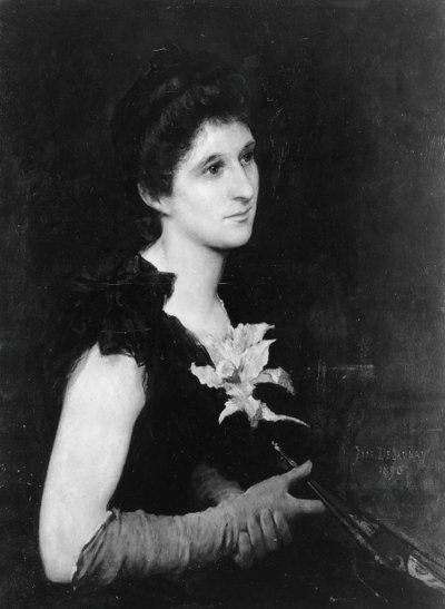 Porträtt av Mrs. Charles L. Hutchinson, 1890. av Jules Elie Delaunay