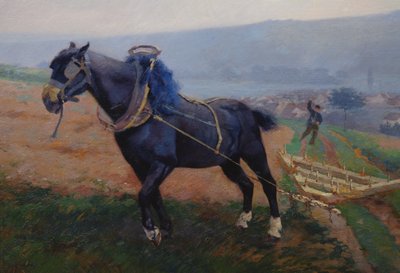 Landskap på Romeny, The Horse av Jules Ernest Renoux
