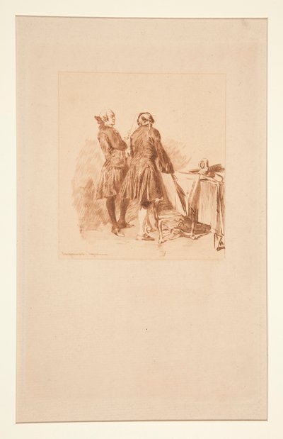 d älskare av Jules Ferdinand Jacquemart