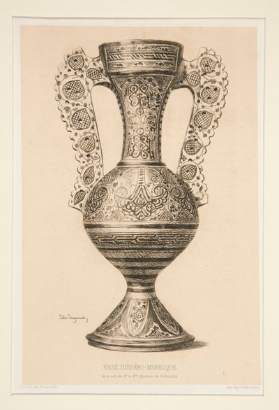 Hispano-Moresk vas av Jules Ferdinand Jacquemart