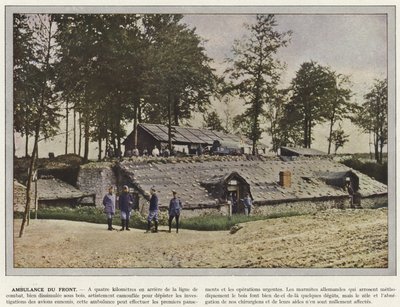 Främre ambulans av Jules Gervais Courtellemont