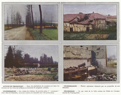 Runt Frignicourt, Courdemanges, Courdemanges, Frignicourt av Jules Gervais Courtellemont