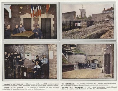Verdun Kasemat, Citadellet, Verdun Kasemat, Ingång till Kasematerna av Jules Gervais Courtellemont