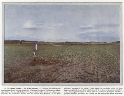 Slagfältet den 5 september av Jules Gervais Courtellemont