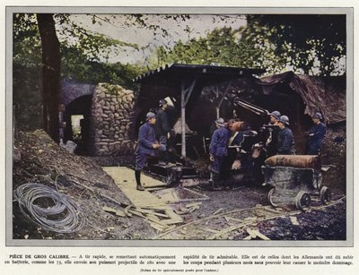 Stor kaliber stycke av Jules Gervais Courtellemont