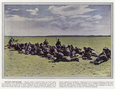 Infanteripluton av Jules Gervais Courtellemont