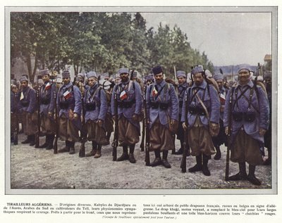 Algeriska skyttar av Jules Gervais Courtellemont