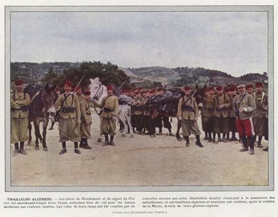 algeriska skärmytslingar av Jules Gervais Courtellemont