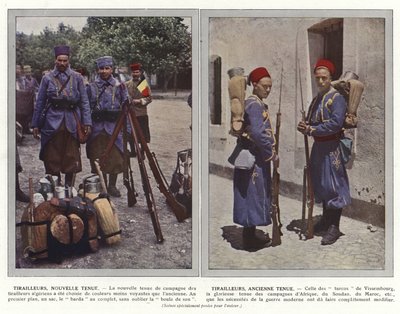 Skirmishers, New Outfit, Skirmishers, Old Outfit av Jules Gervais Courtellemont