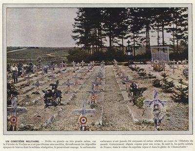 Un Cimetiere Militaire av Jules Gervais Courtellemont