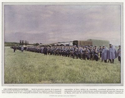 Ett företag av flygare av Jules Gervais Courtellemont