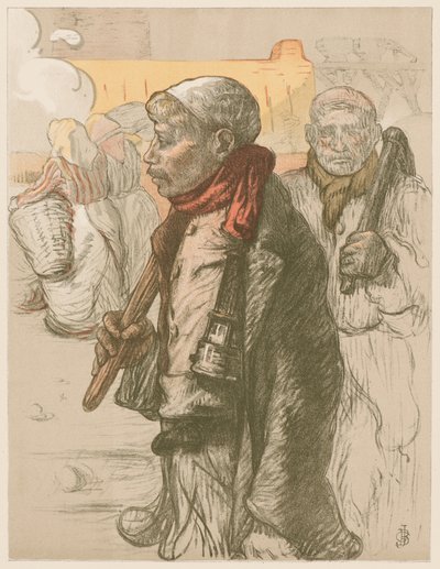 Au Pays Noir In the Black Country, ca. 1898. av Jules Gustave Besson