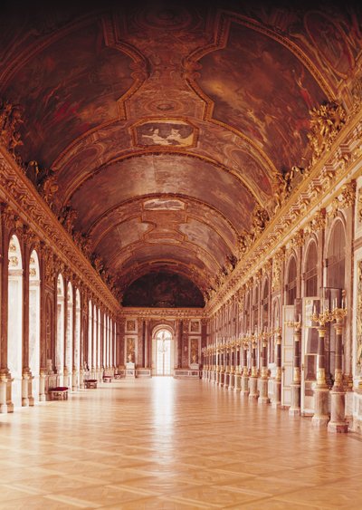 Galerie des Glaces (Spegelsalen) 1678-84 av Jules Hardouin Mansart