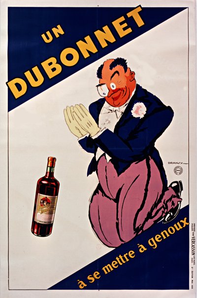 En Dubonnet att knäböja, 1932. av Jules Isnard Dransy