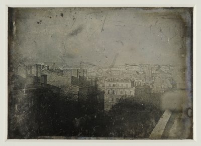 Vy över Paris, ca 1842 (foto) av Jules Itier