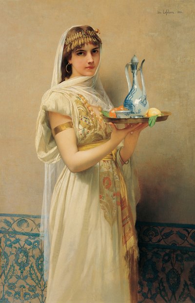 Tjenare, 1880 av Jules Joseph Lefebvre