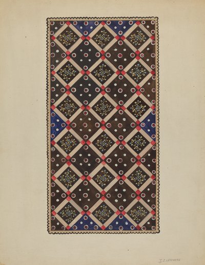 Knappmatta, ca. 1936. av Jules Lefevere