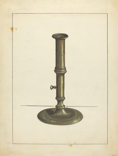 Ljusstake, c. 1939. av Jules Lefevere