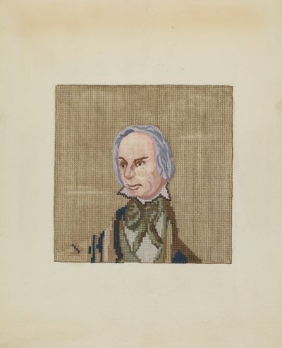 Nålspetsbild, c. 1937. av Jules Lefevere