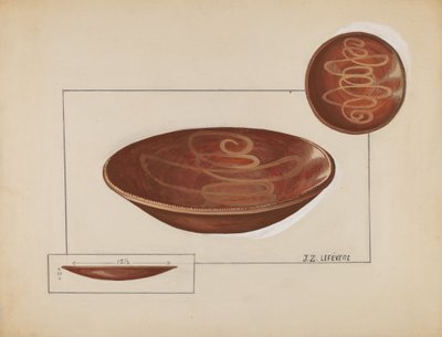 Pajtallrik av Jules Lefevere