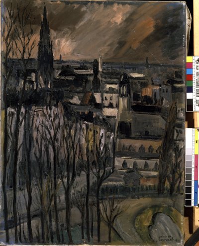 Gatan Montagne de la Cour ( i Bryssel ) av Jules Marie Canneel