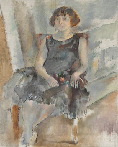 Brunett, 1928 av Jules Pascin