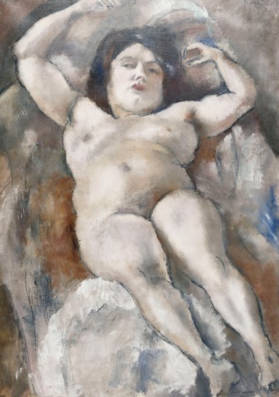 Naken; Jo, 1923 av Jules Pascin