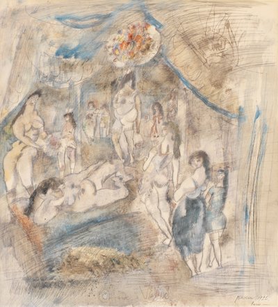 Offer till Venus av Jules Pascin