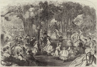 Barnboll på förkatalanska (gravyr) av Jules Pelcoq