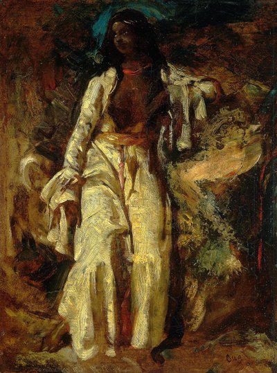 Nubisk kvinna av Jules Robert Auguste