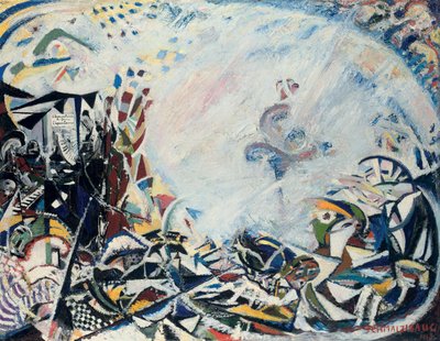 Dansens dynamik; Dansens dynamik, 1913 av Jules Schmalzigaug