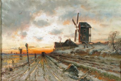 Tidig vår, 1906 av Juli Julievich Klever