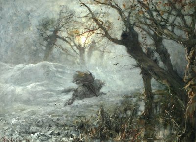 Kungen av skogen, ca 1887 av Juli Julievich Klever