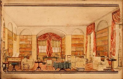 Biblioteket i Aynhoe av Julia Cartwright