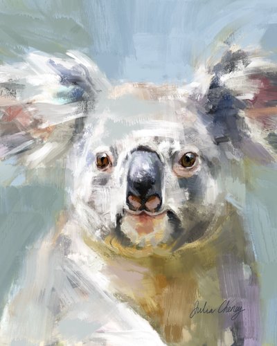 Koalans milda blick av Julia Cheney