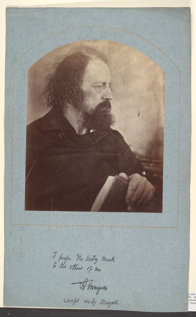 Alfred, Lord Tennyson av Julia Margaret Cameron