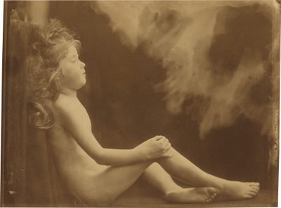En ängel obevingad av din önskan, 1873. av Julia Margaret Cameron