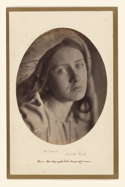 Beatrice, studie nr 2 av Julia Margaret Cameron