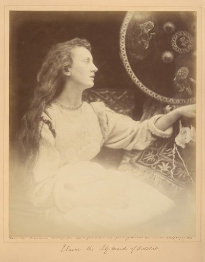 Elaine, liljejungfrun från Astolat av Julia Margaret Cameron