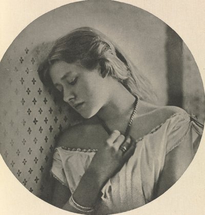 Ellen Terry, vid sexton års ålder av Julia Margaret Cameron